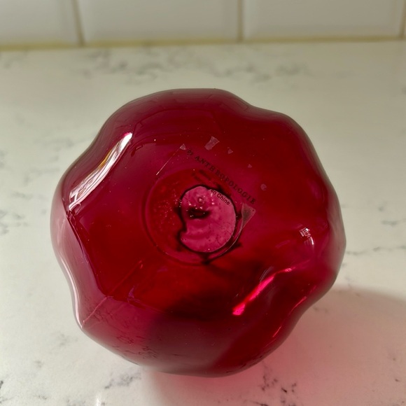 Anthropologie Pomegranate Harvest Glass Bud Vase - Picture 9 of 15